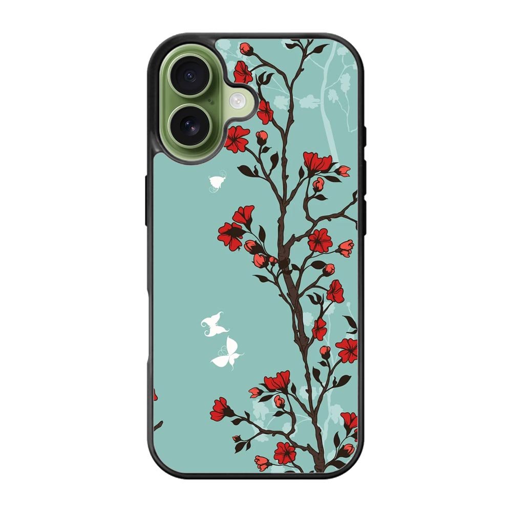 Japanese Flowers iPhone 17 Case OV9457