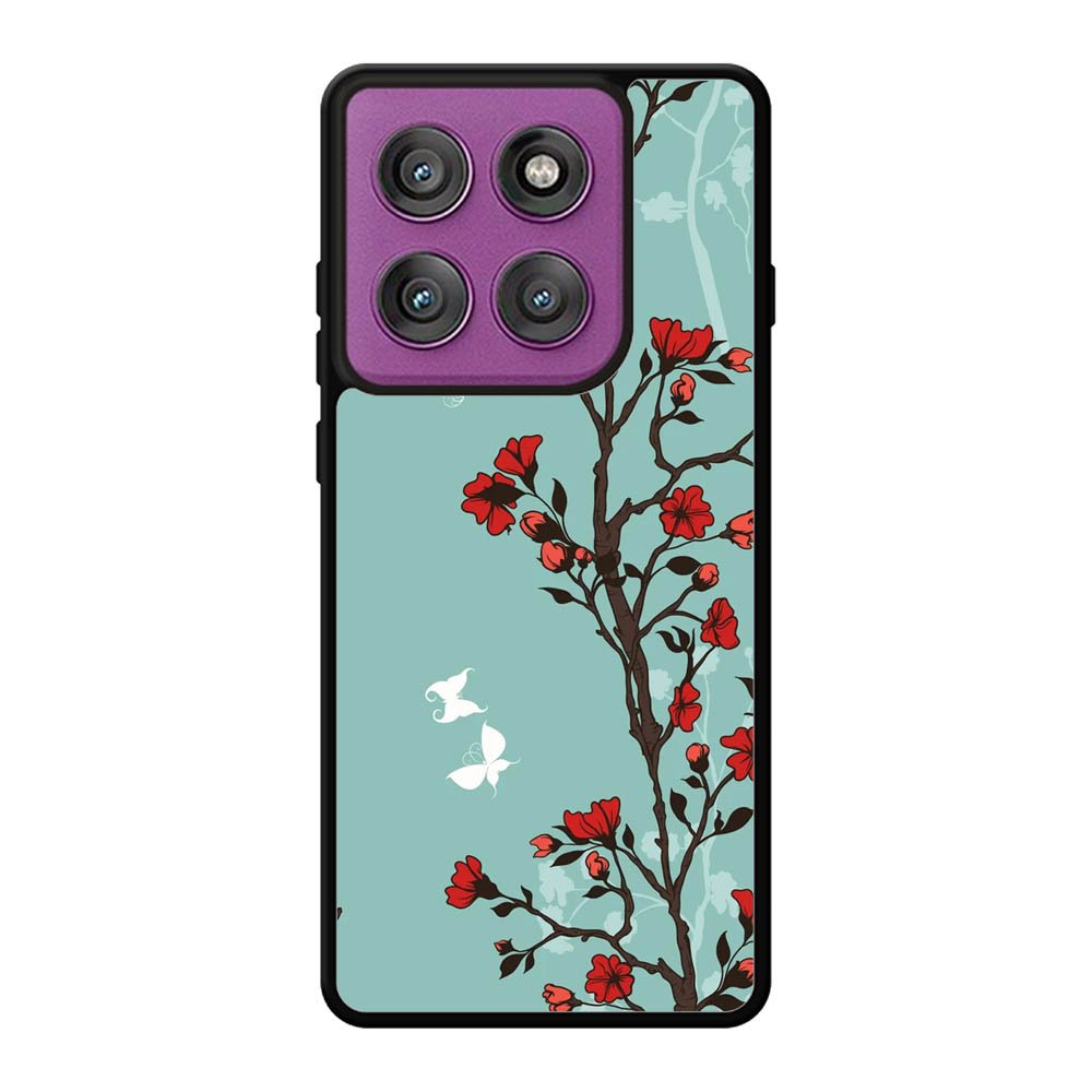 Japanese Flowers Motorola Moto Edge 60 Pro Case OV9457