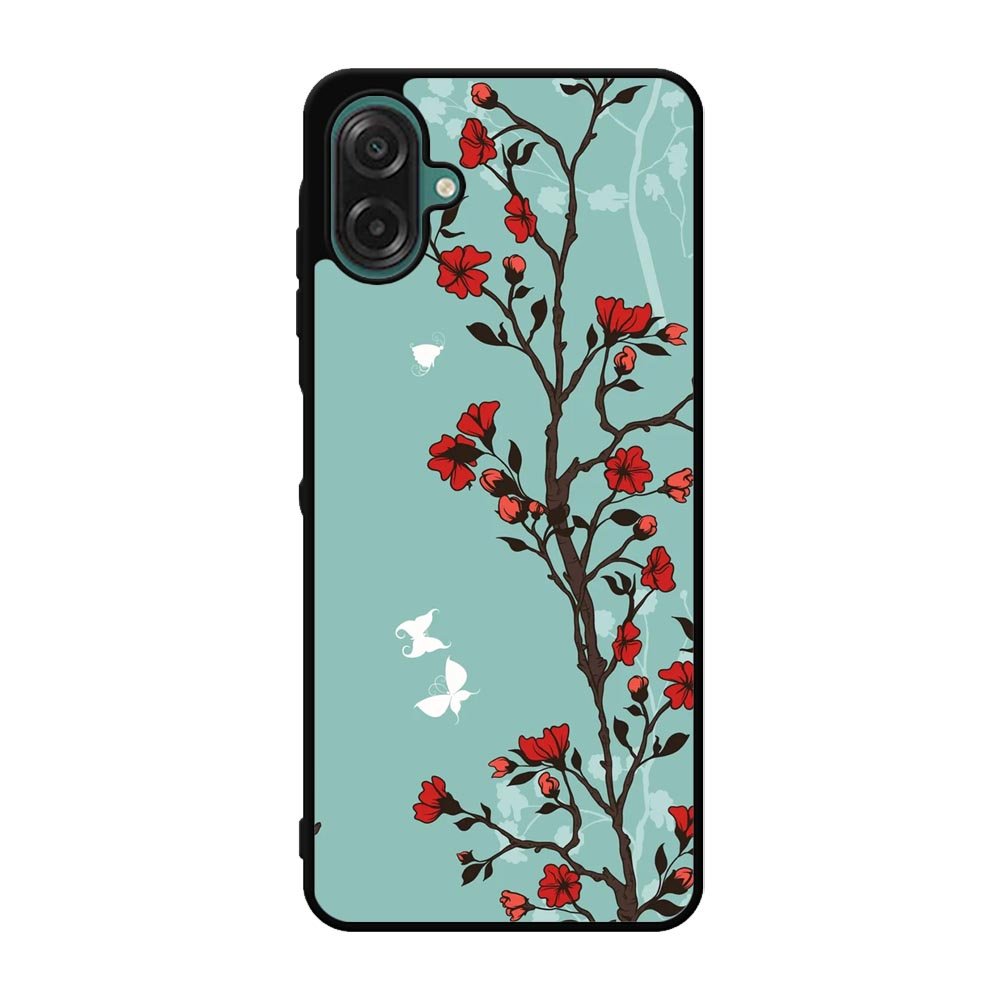 Japanese Flowers Samsung Galaxy A07 Case OV9457