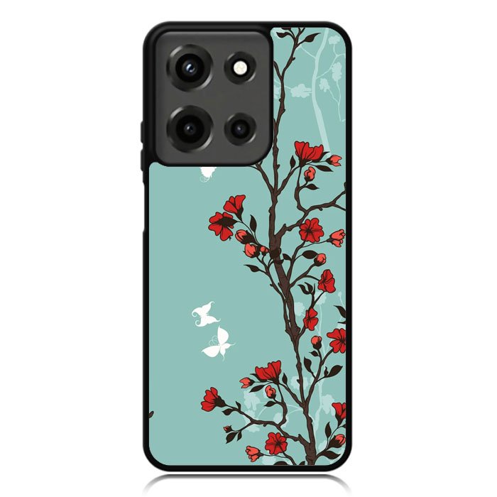Japanese Flowers Motorola Moto G 5G 2025 Case OV9457