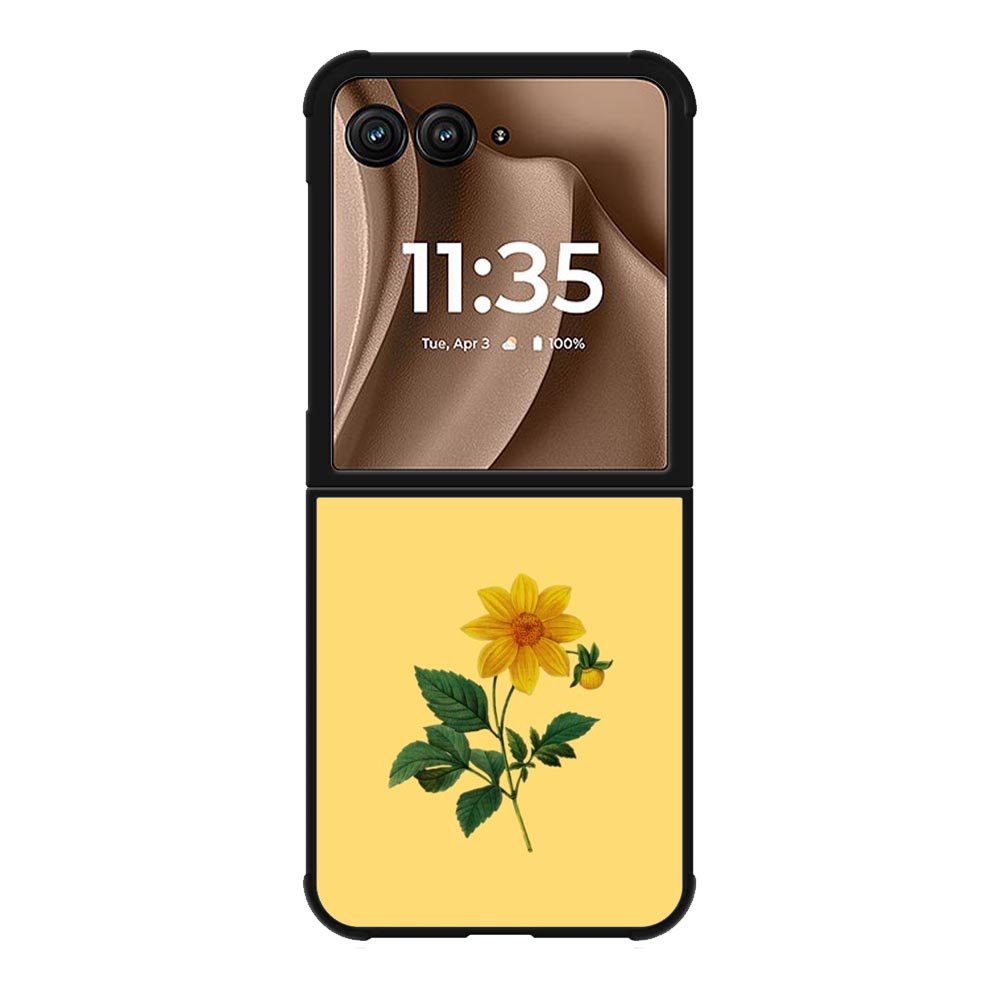 Yellow Flower Motorola Moto RAZR Plus 2025 Case OV9441