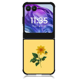 Yellow Flower Motorola Moto Razr Plus 2024 , Moto Razr+ 2024 Case OV9441