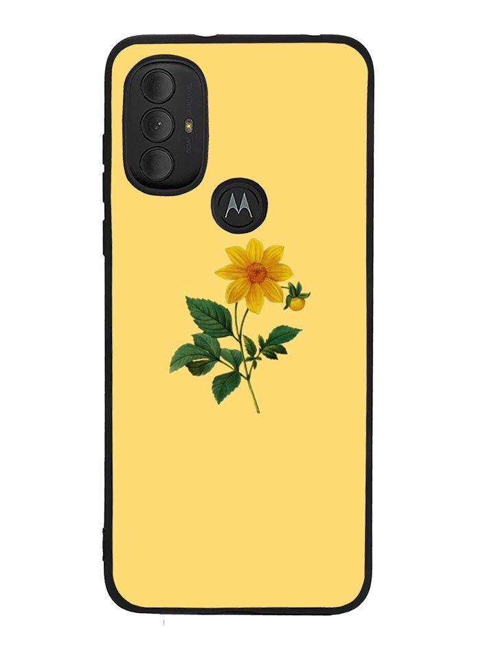 Yellow Flower Motorola Moto G Pure 2021 , Moto G Power 2022 Case OV9441