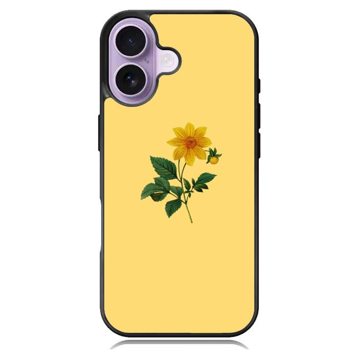 Yellow Flower iPhone 17 Case OV9441
