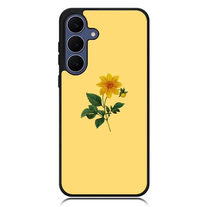 Yellow Flower Samsung Galaxy S25 FE Case OV9441
