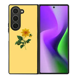 Yellow Flower Samsung Galaxy Z Fold 6 5G 2024 Case OV9441