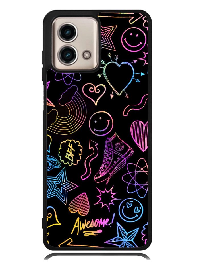 Neon Doodles Motorola Moto G Stylus 5G 2023 Case OV9467
