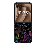 Neon Doodles Motorola Moto RAZR Plus 2025 Case OV9467