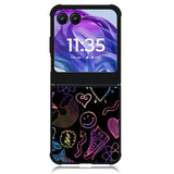 Neon Doodles Motorola Moto Razr Plus 2024 , Moto Razr+ 2024 Case OV9467