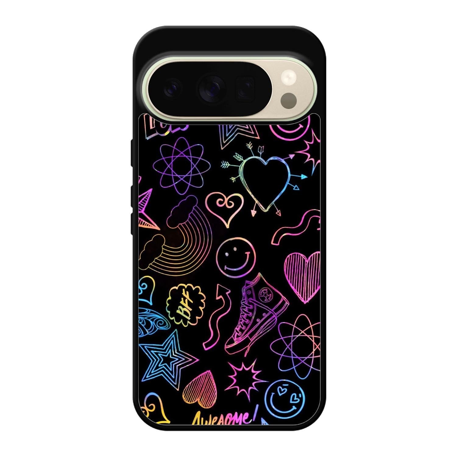 Neon Doodles Google Pixel 10 Pro Case OV9467