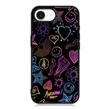 Neon Doodles iPhone 16e Case OV9467