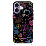 Neon Doodles iPhone 17 Case OV9467