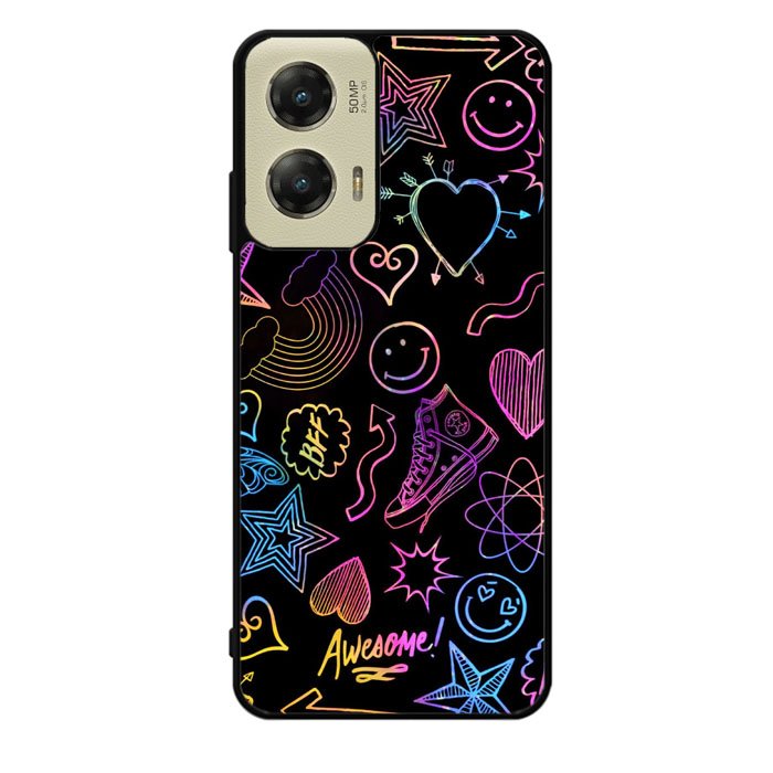 Neon Doodles Motorola Moto G Stylus 5G 2024 Case OV9467