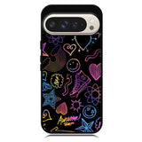 Neon Doodles Google Pixel 10 | Google Pixel 10 Pro Case RC9467