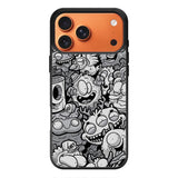Black Doodle iPhone 17 Pro Max Case OV9476