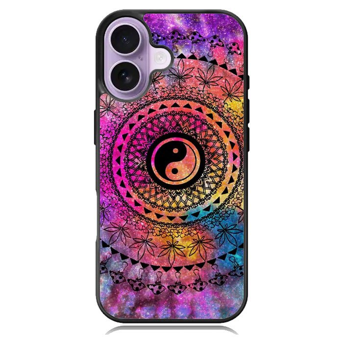 Galaxy Space Doodle iPhone 17 Case OV9445