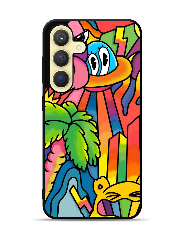 Drawing Vexx Doodles Samsung Galaxy S25 Plus 5G , Samsung Galaxy S25+ 5G Case OV9484