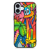 Drawing Vexx Doodles iPhone 16 Case QC9484