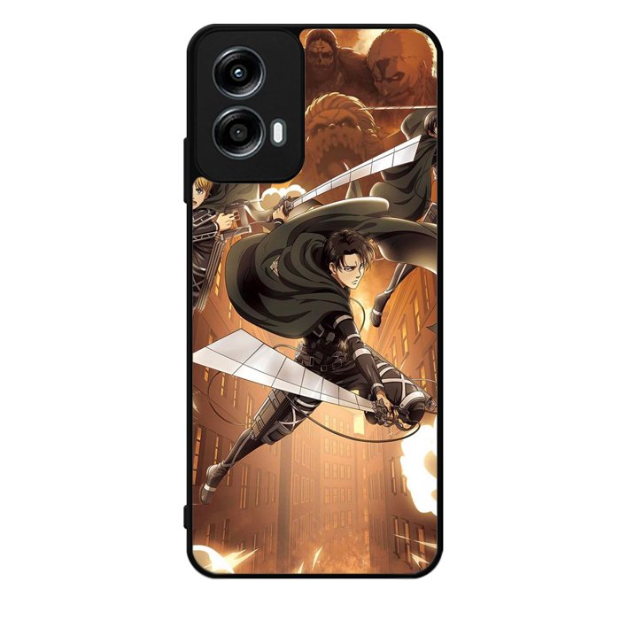 Attack on Titan Season 4 Motorola Moto G Play 2024 Case OV9472