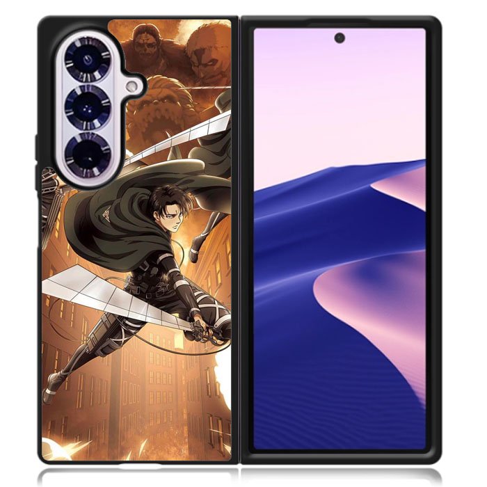 Attack on Titan Season 4 Samsung Galaxy Z Fold 7 Case OV9472