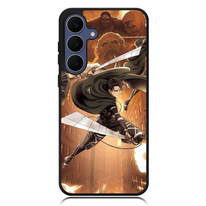Attack on Titan Season 4 Samsung Galaxy S25 FE Case OV9472
