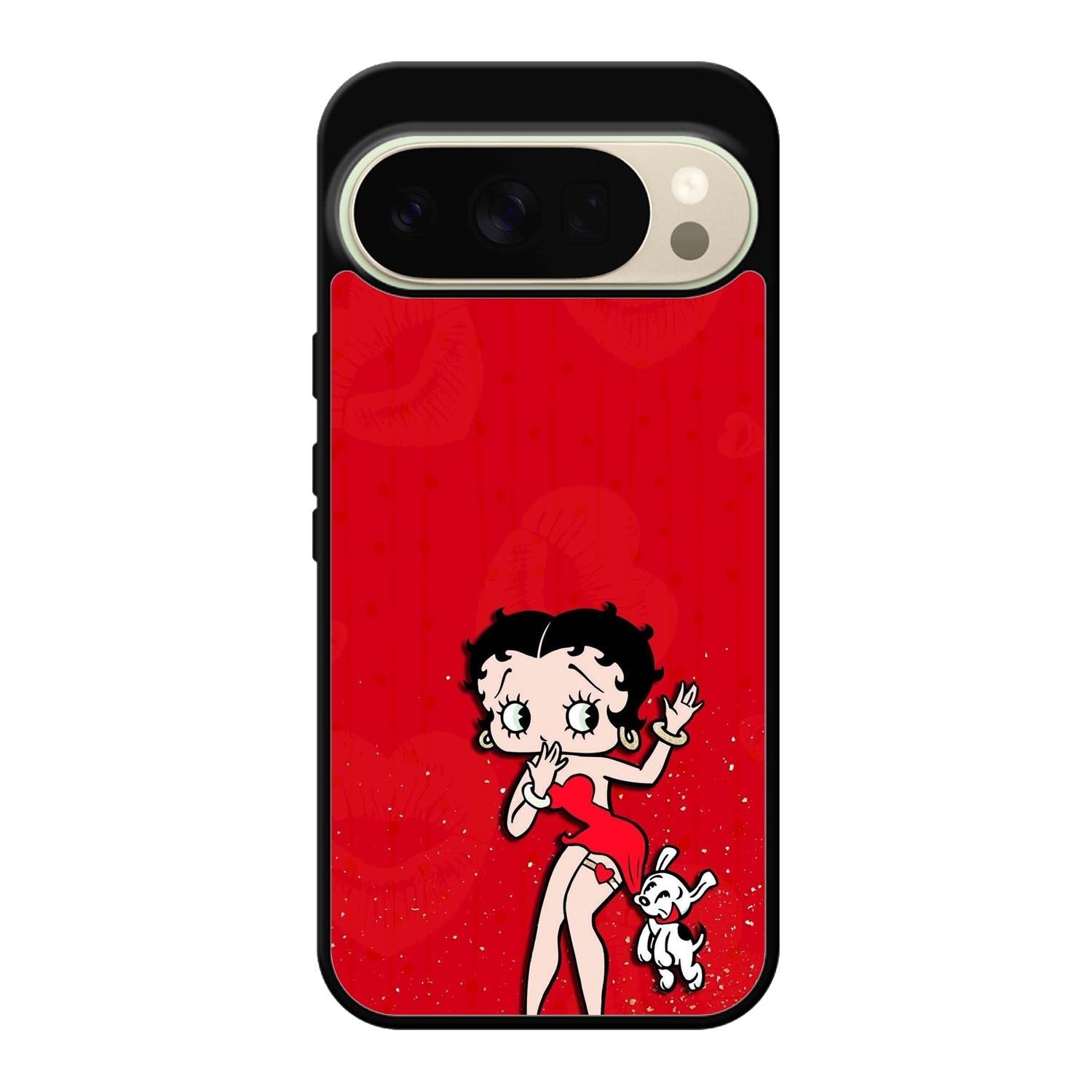 Black Betty Boop Google Pixel 10 Pro Case
