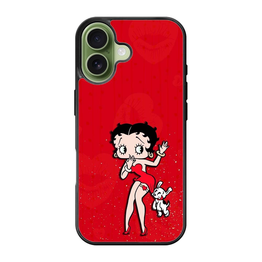 Black Betty Boop iPhone 17 Case
