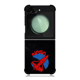 Nasa Black Samsung Galaxy Z Flip 6 5G 2024 Case OV9465
