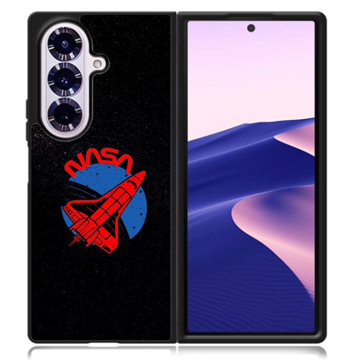 Nasa Black Samsung Galaxy Z Fold 7 Case OV9465