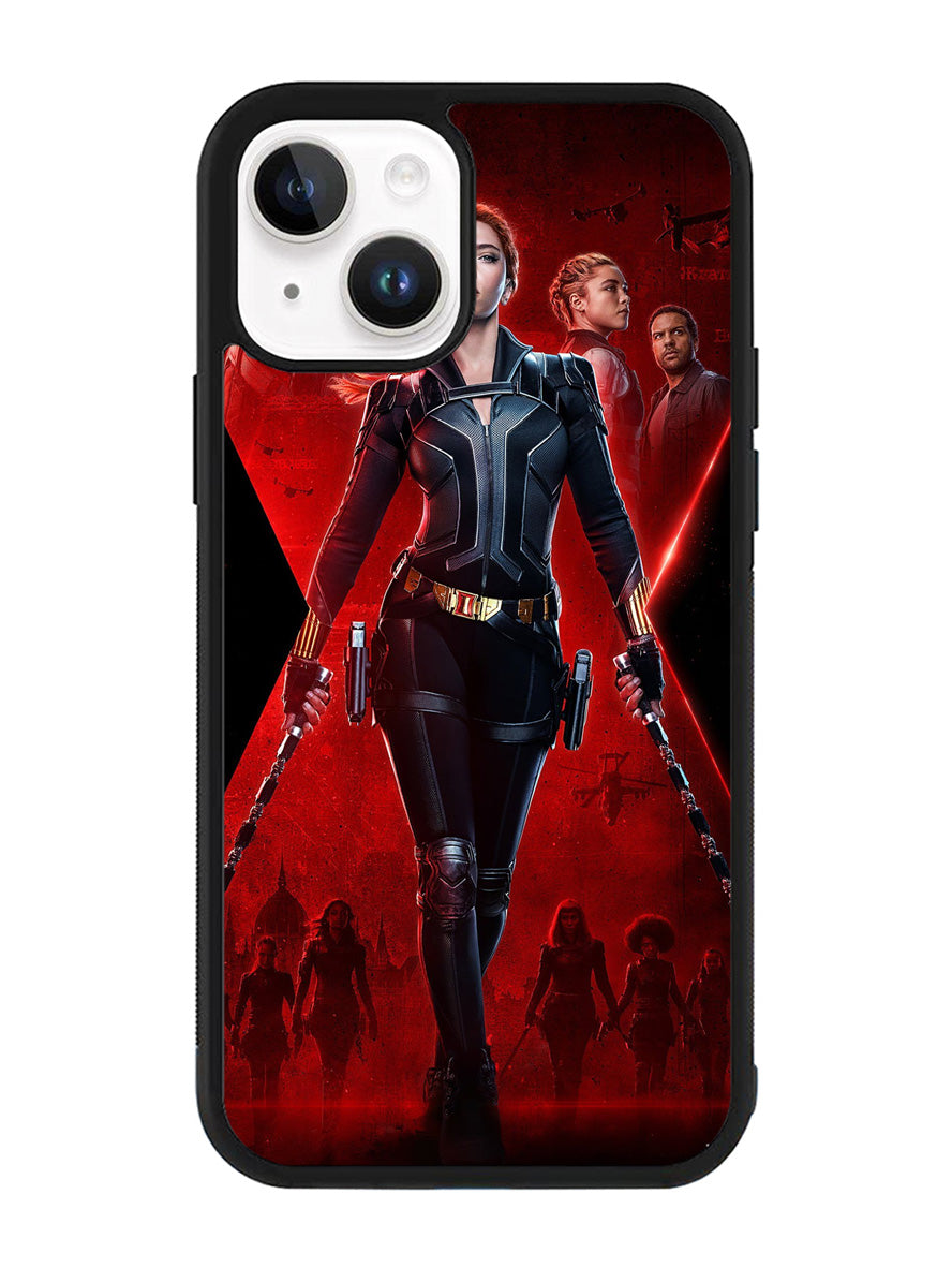 black widow iPhone 14 Plus Case QC9477