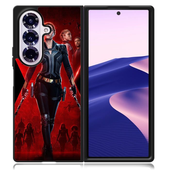 black widow Samsung Galaxy Z Fold 7 Case OV9477