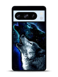 Wolf Black White Google Pixel 8 Pro Case QC8675
