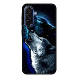 Wolf Black White Samsung Galaxy A17 Case OV8675