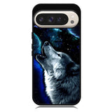 Wolf Black White Google Pixel 10 Pro XL Case RC8675