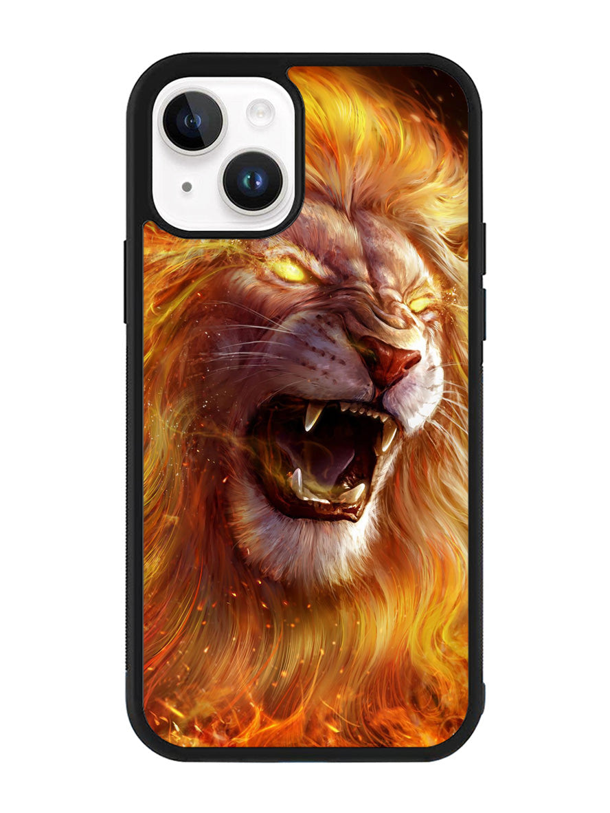 Golden Lion iPhone 14 Plus Case QC8652