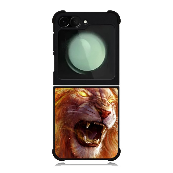 Golden Lion Samsung Galaxy Z Flip 6 5G 2024 Case OV8652