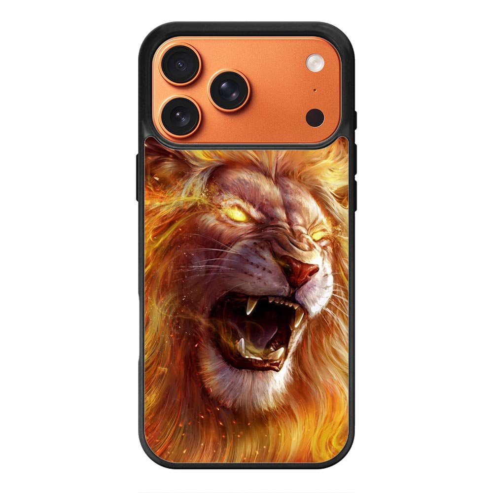 Golden Lion iPhone 17 Pro Max Case OV8652