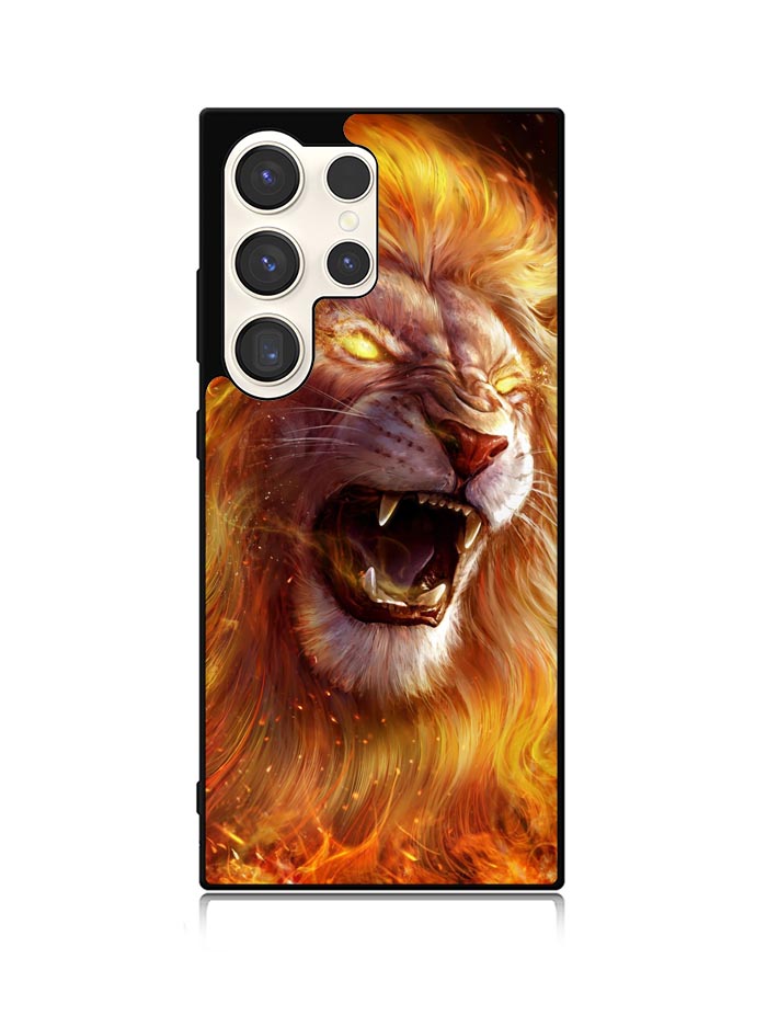Golden Lion Samsung Galaxy S25 Ultra 5G Case QC8652