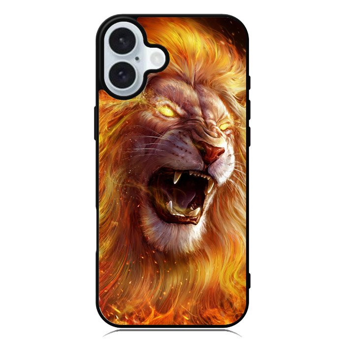 Golden Lion iPhone 16 Case QC8652