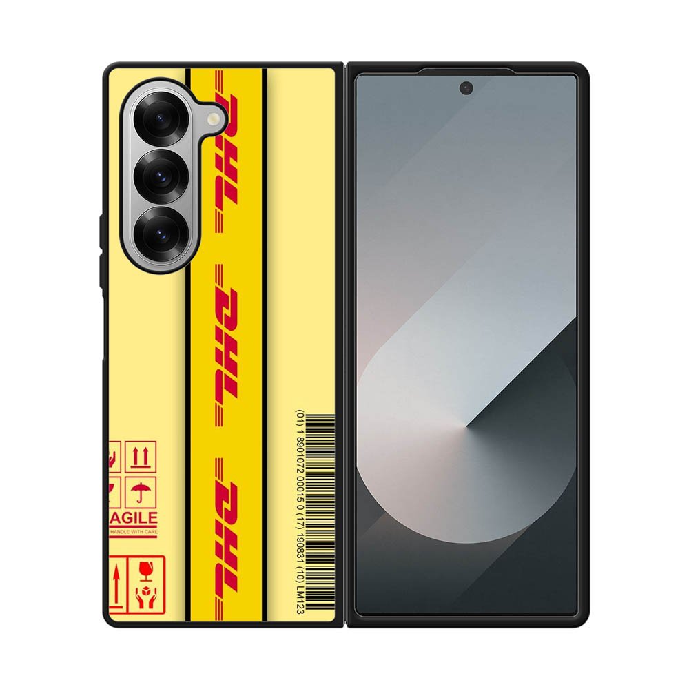 Dhl Line Yellow Samsung Galaxy Z Fold 7 5G Case QC8683
