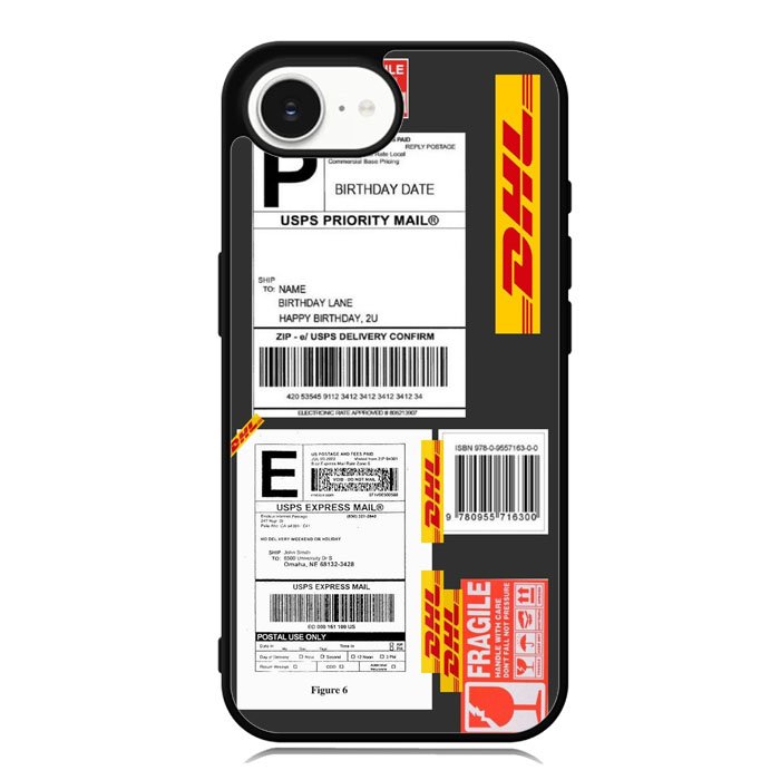 DHL Birthday Date iPhone 16e Case OV8682