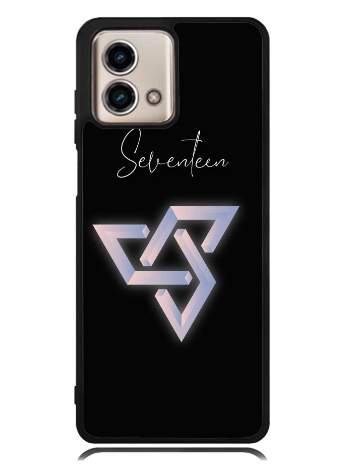 Seventeen Black Logo Motorola Moto G Stylus 5G 2023 Case OV8664