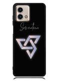 Seventeen Black Logo Motorola Moto G Stylus 5G 2023 Case OV8664
