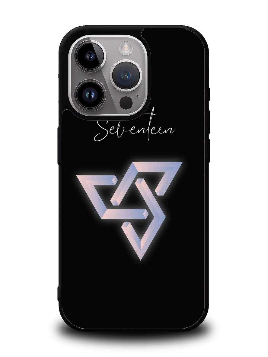 Seventeen Black Logo iPhone 16 Pro Case OV8664