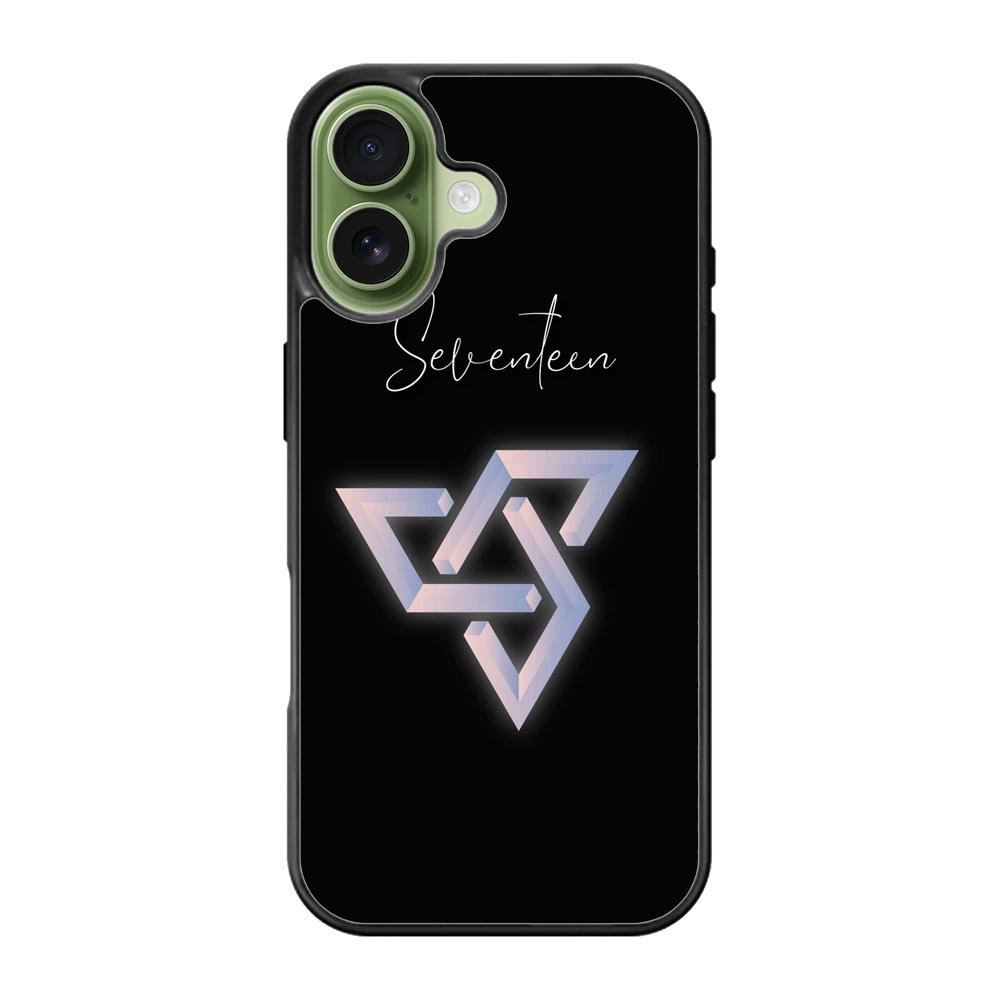 Seventeen Black Logo iPhone 17 Case OV8664