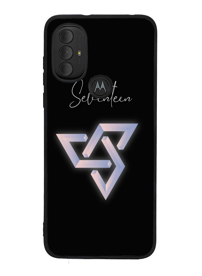 Seventeen Black Logo Motorola Moto G Pure 2021 , Moto G Power 2022 Case OV8664