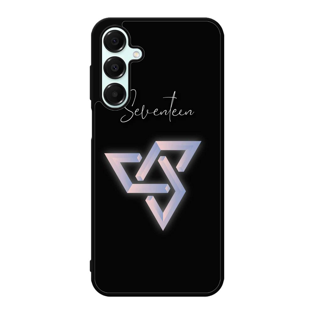Seventeen Black Logo Samsung Galaxy A16 Case OV8664