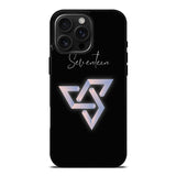 Seventeen Black Logo iPhone 16 Pro Case OV8664