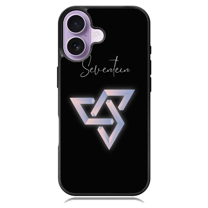 Seventeen Black Logo iPhone 17 Case OV8664