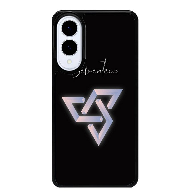 Seventeen Black Logo Samsung Galaxy S25 Edge 5G Case OV8664